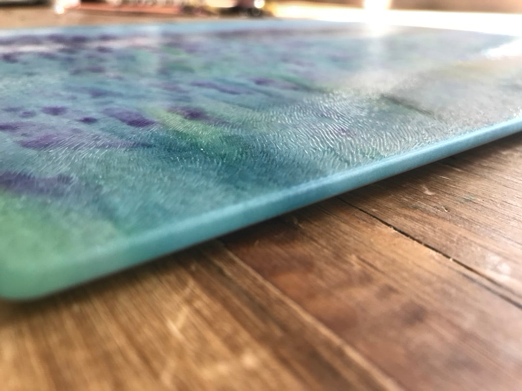 Wisteria Glass Chopping Board