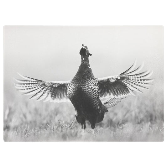 Pheasants Call Glass Chopping Board