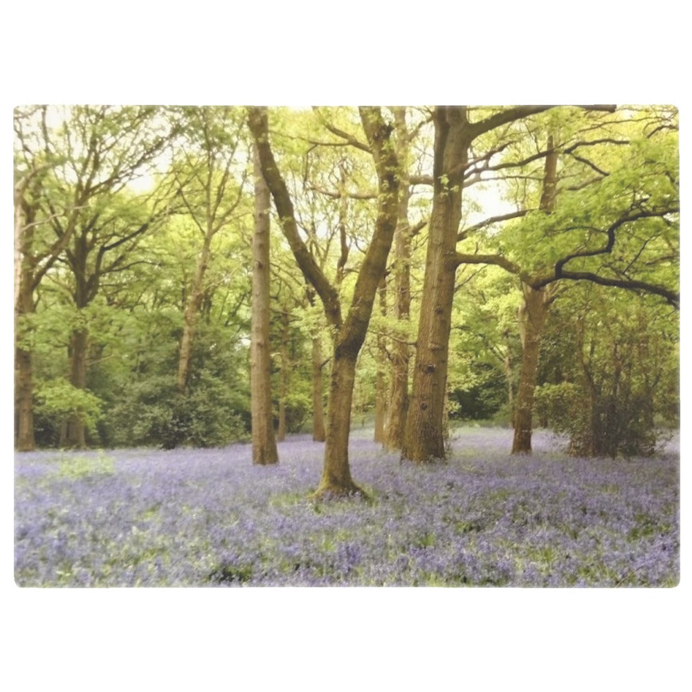 Bluebell Woods Glass Chopping Board